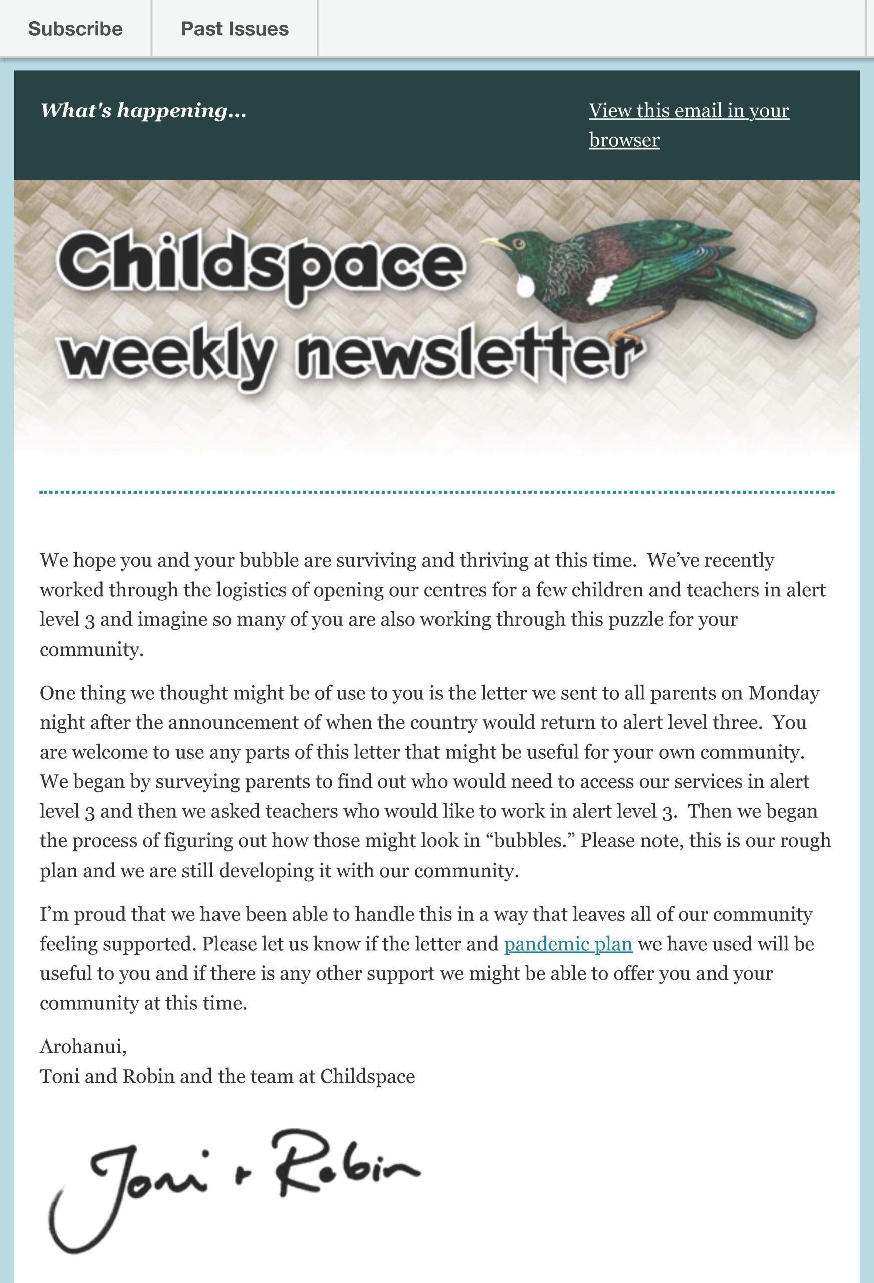 Childspace e-newsletter_Page_1